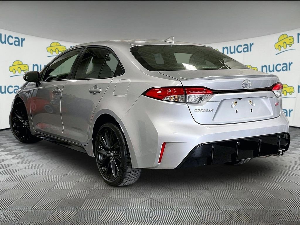 Used 2023 Silver Toyota SE image 4