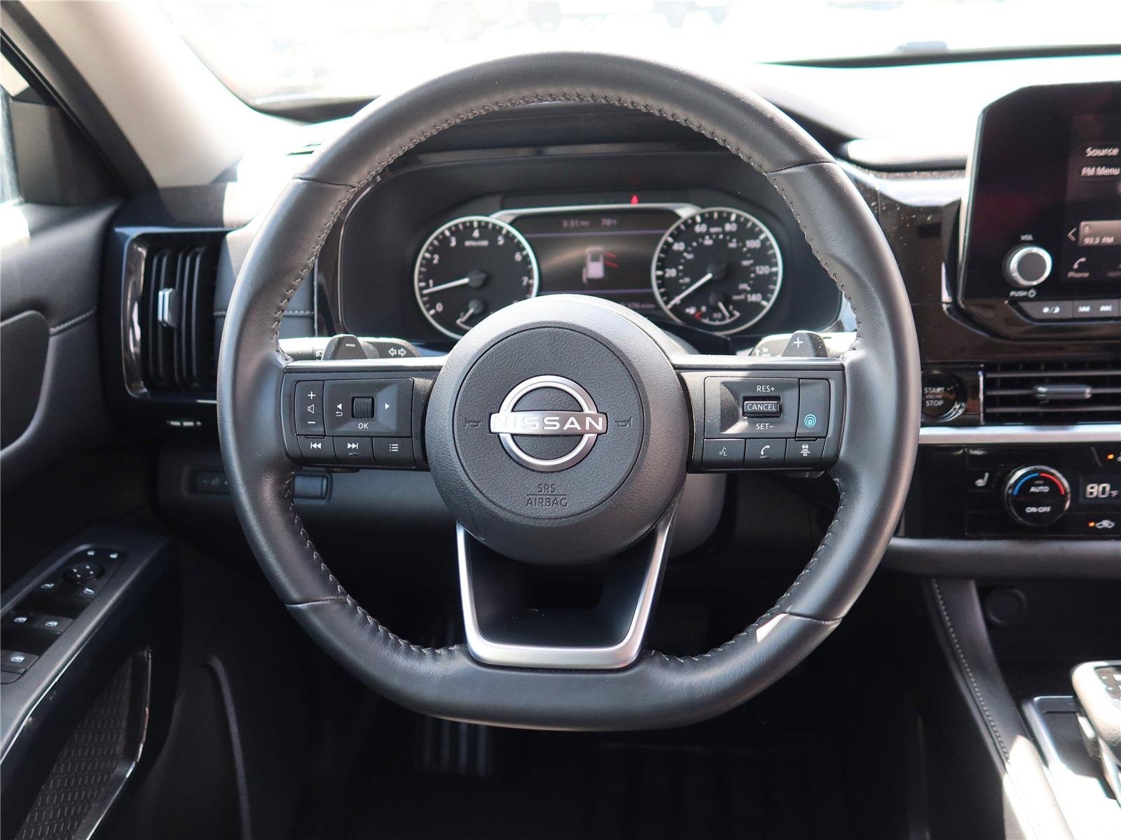 Used 2025 Super Black Nissan SV image 12