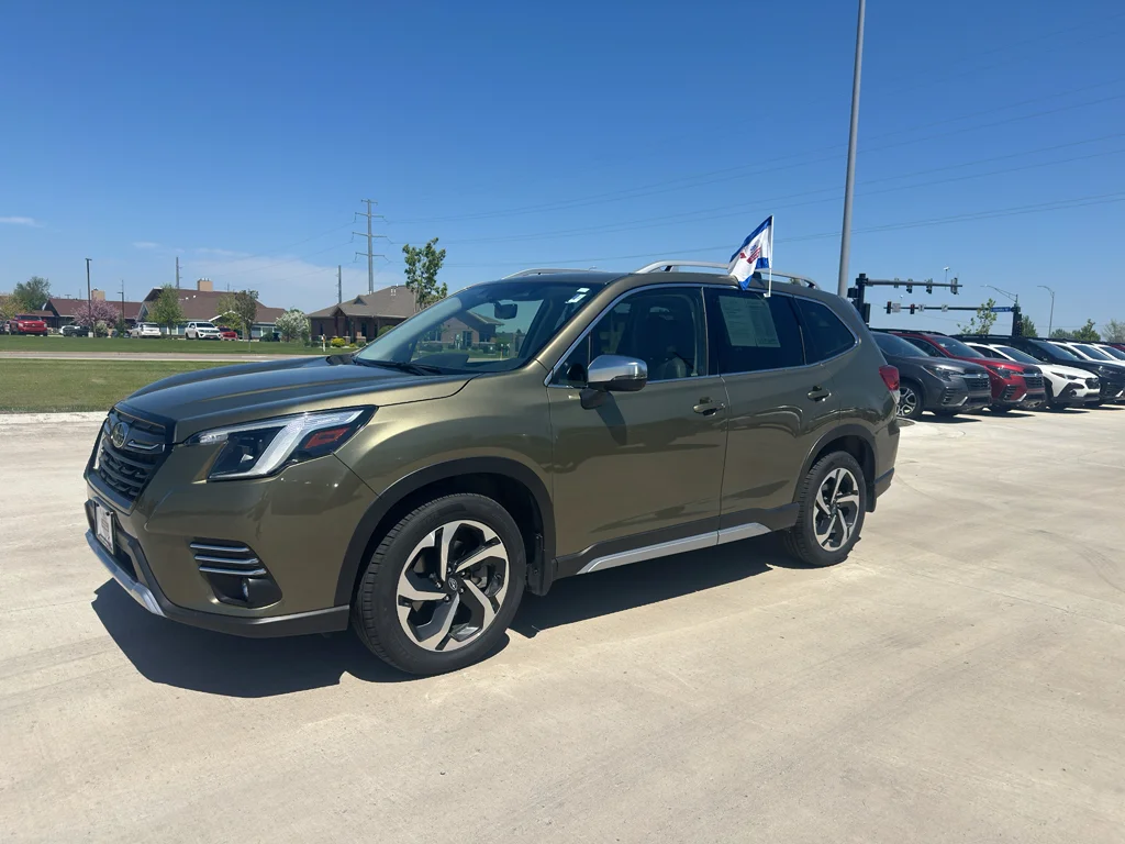 Certified Used 2023 Autumn Green Metallic Subaru Touring image 2
