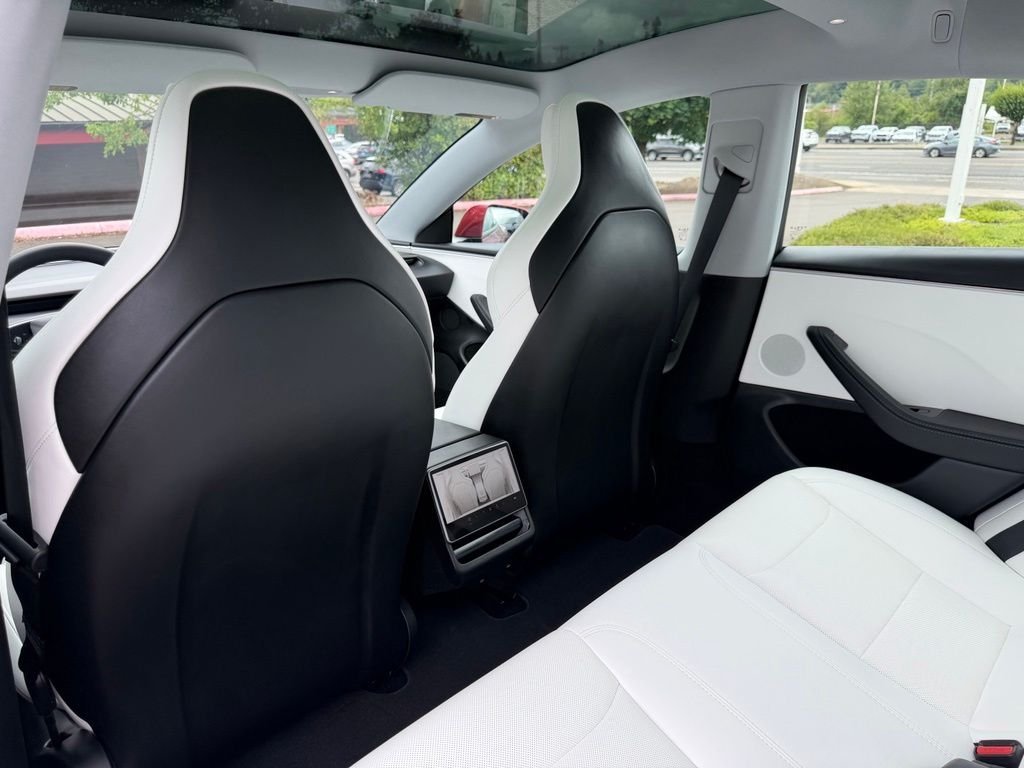 Used 2025 Red Tesla Performance image 28