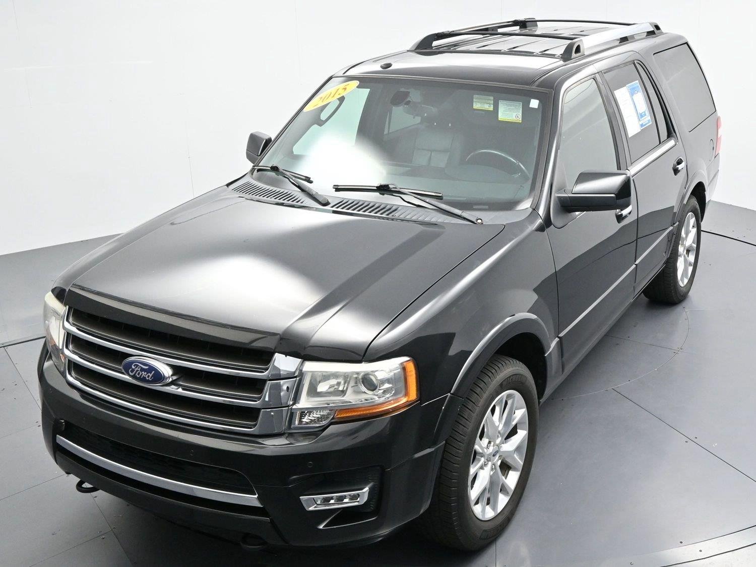 Used 2015 Tuxedo Black Metallic Ford Limited image 48
