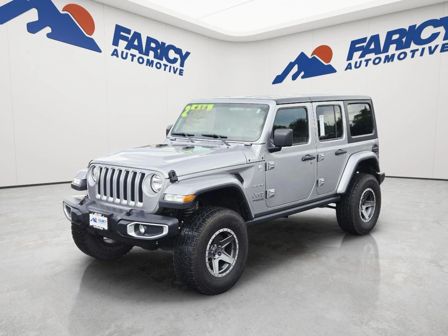 Used 2020 Billet Silver Metallic Jeep Sahara image 1