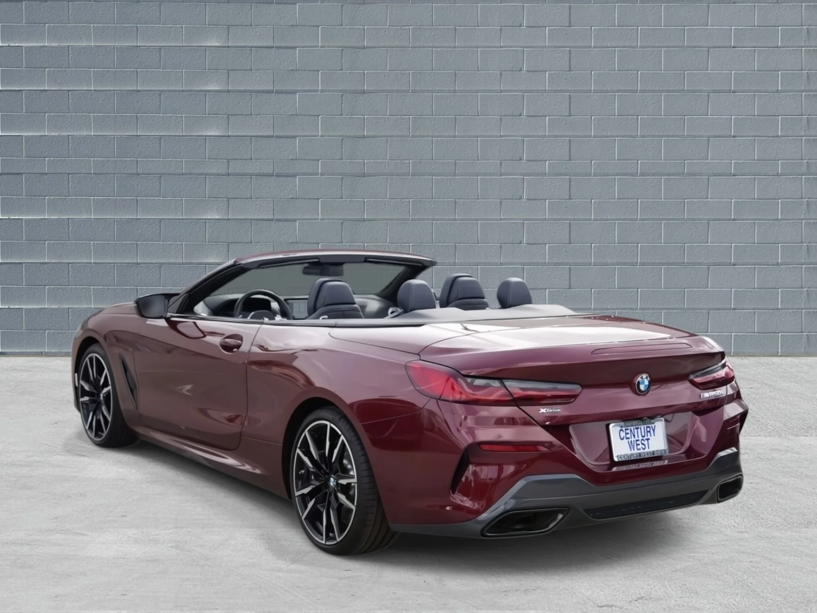 Used 2025 Aventurin Red Metallic BMW M850i xDrive Convertible image 4
