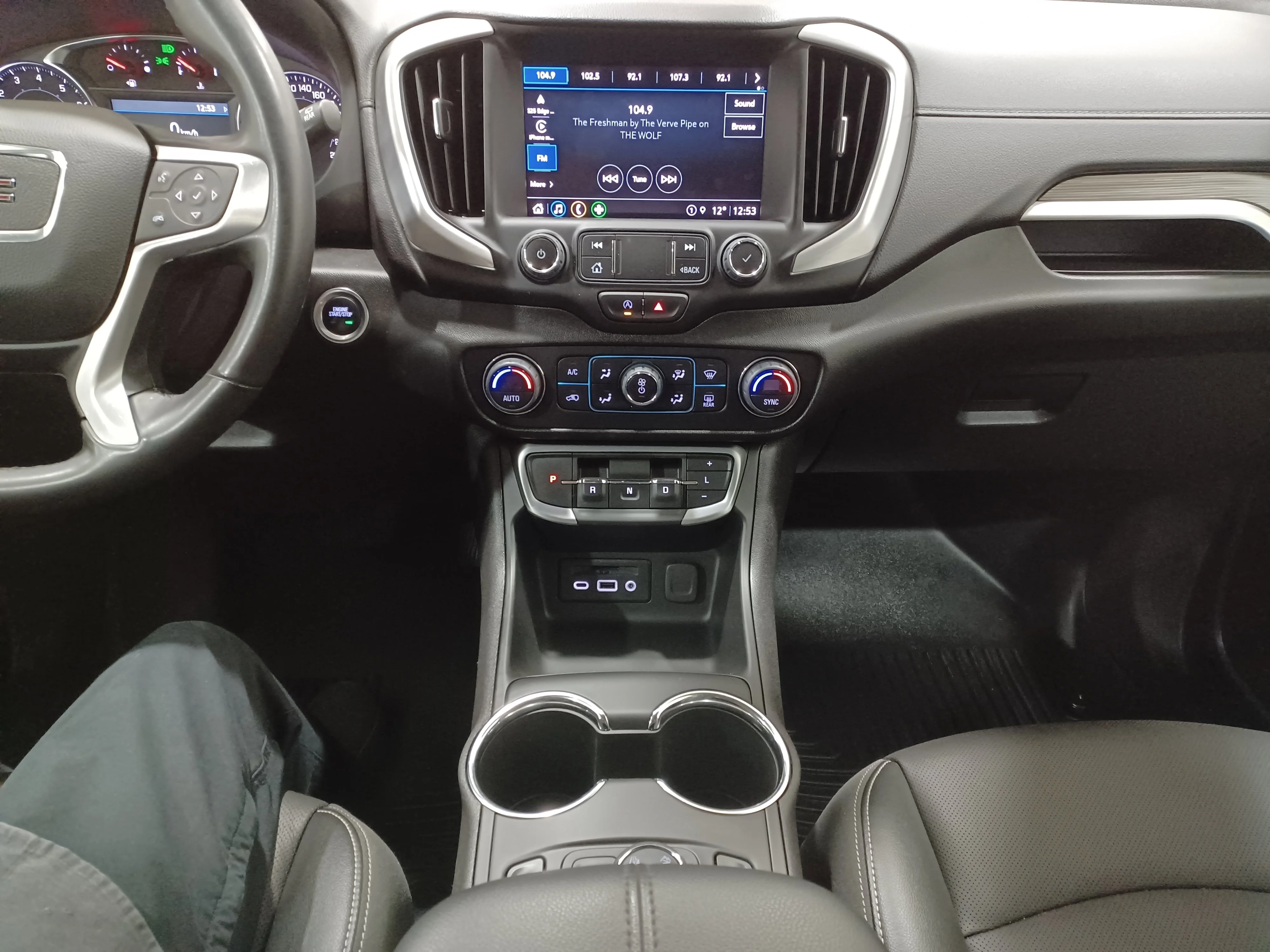 Certified Used 2024 White GMC SLT AWD *Remote Start | Htd Leather | Htd Wheel | Memory Seats | Park Assist | Apple CarPlay image 14