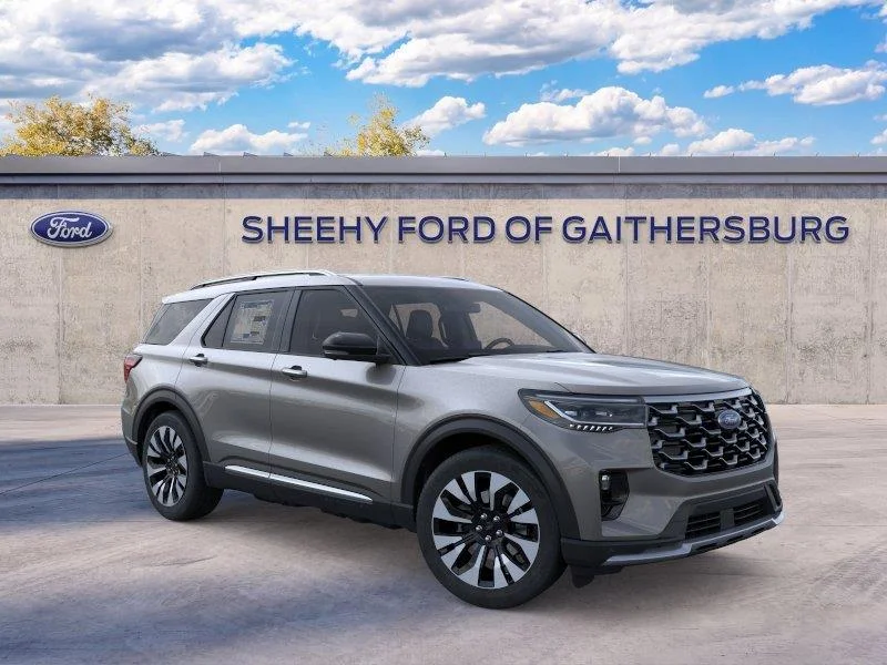New 2026 Carbonized Gray Metallic Ford Platinum image 1