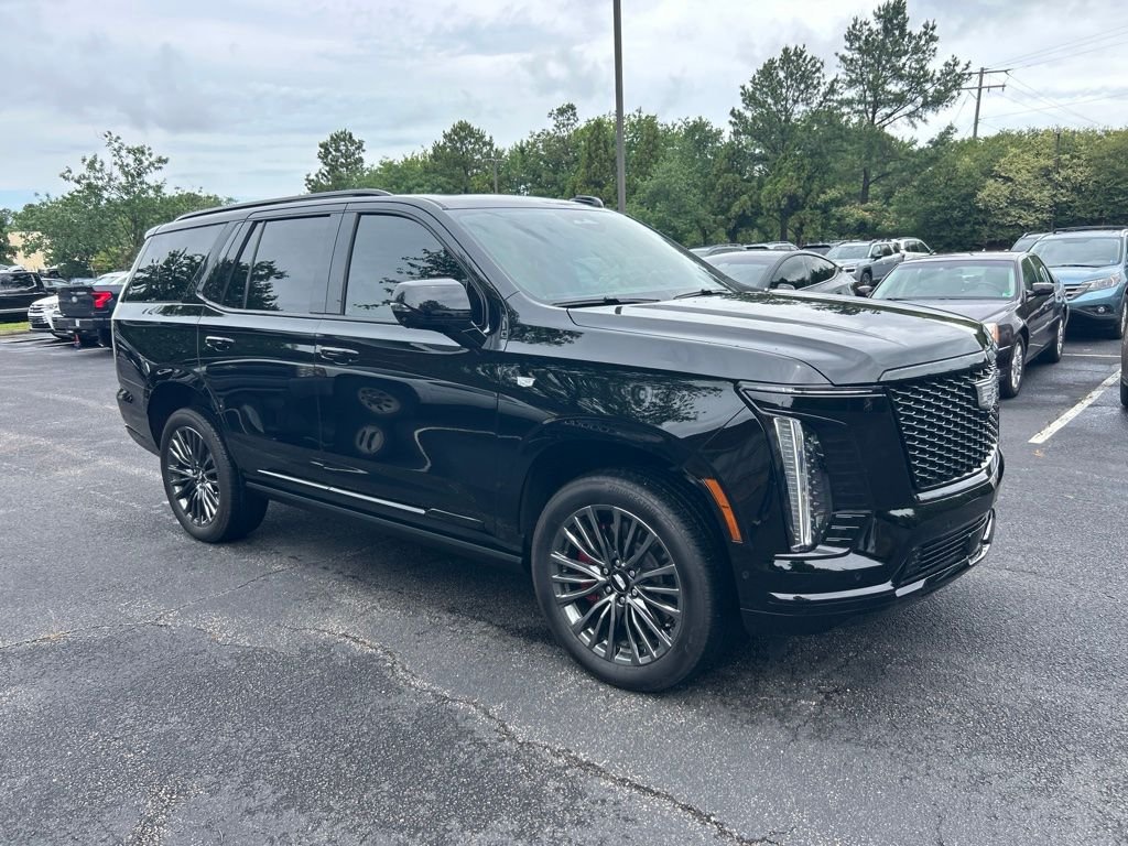 Used 2025 Black Cadillac Sport Platinum image 1