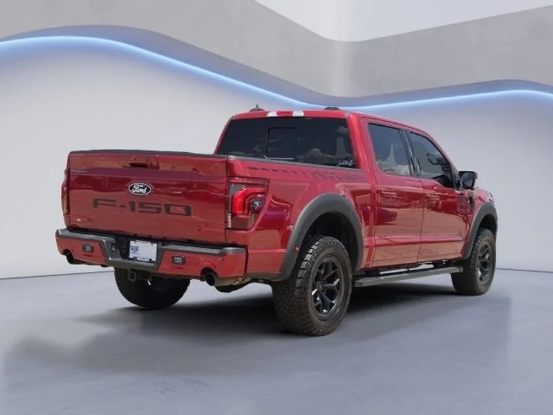 Certified Used 2024 Rapid Red Metallic Tinted Clearcoat Ford LARIAT image 3