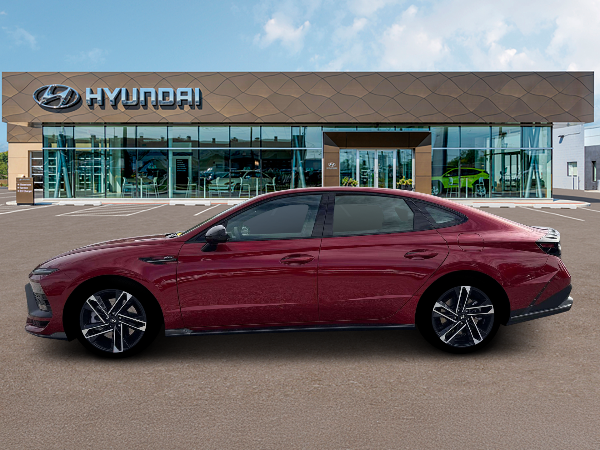 New 2026 Red Hyundai N Line image 3