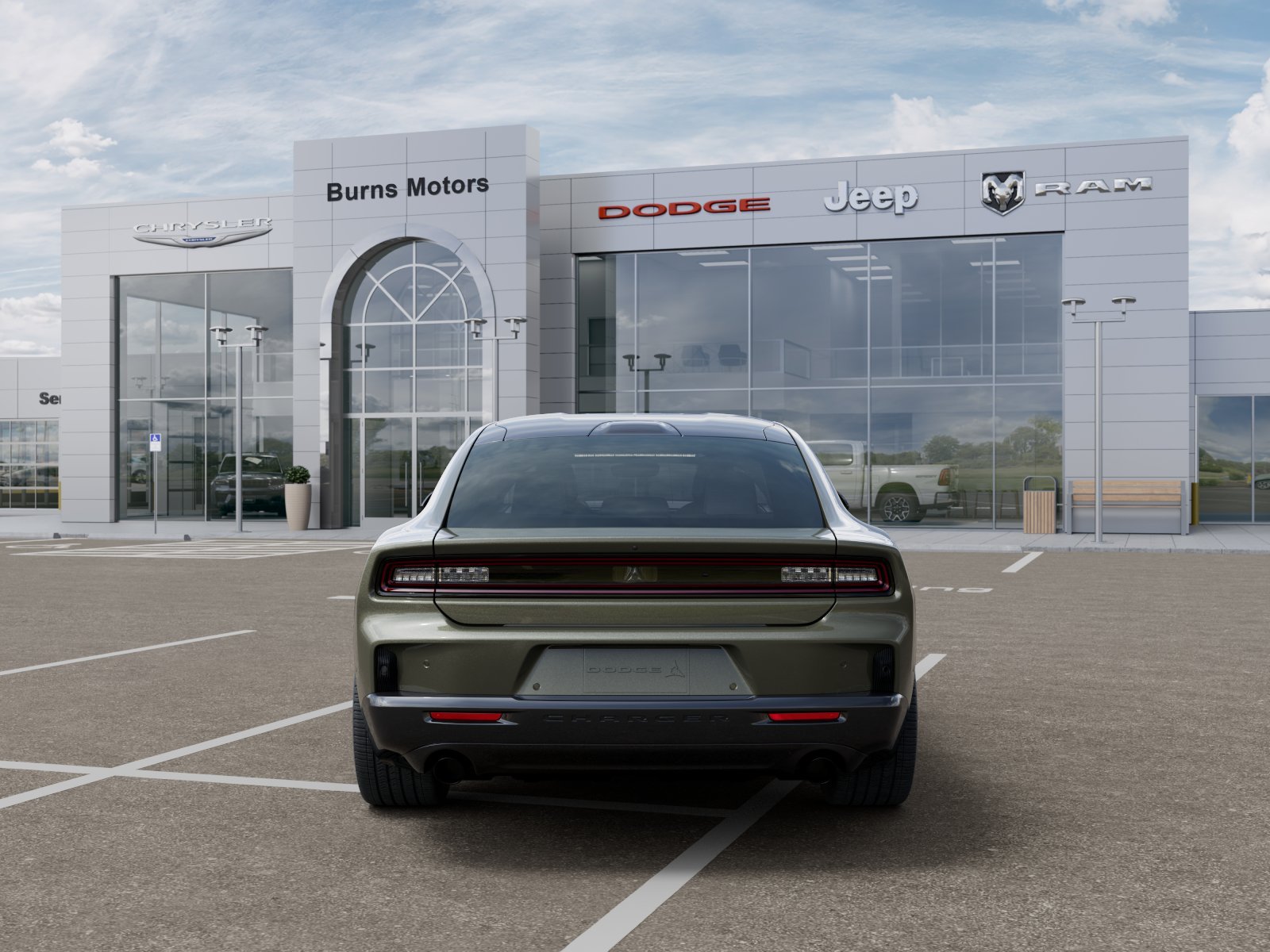 New 2026 Green Machine Exterior Paint Dodge R/T Blacktop image 33