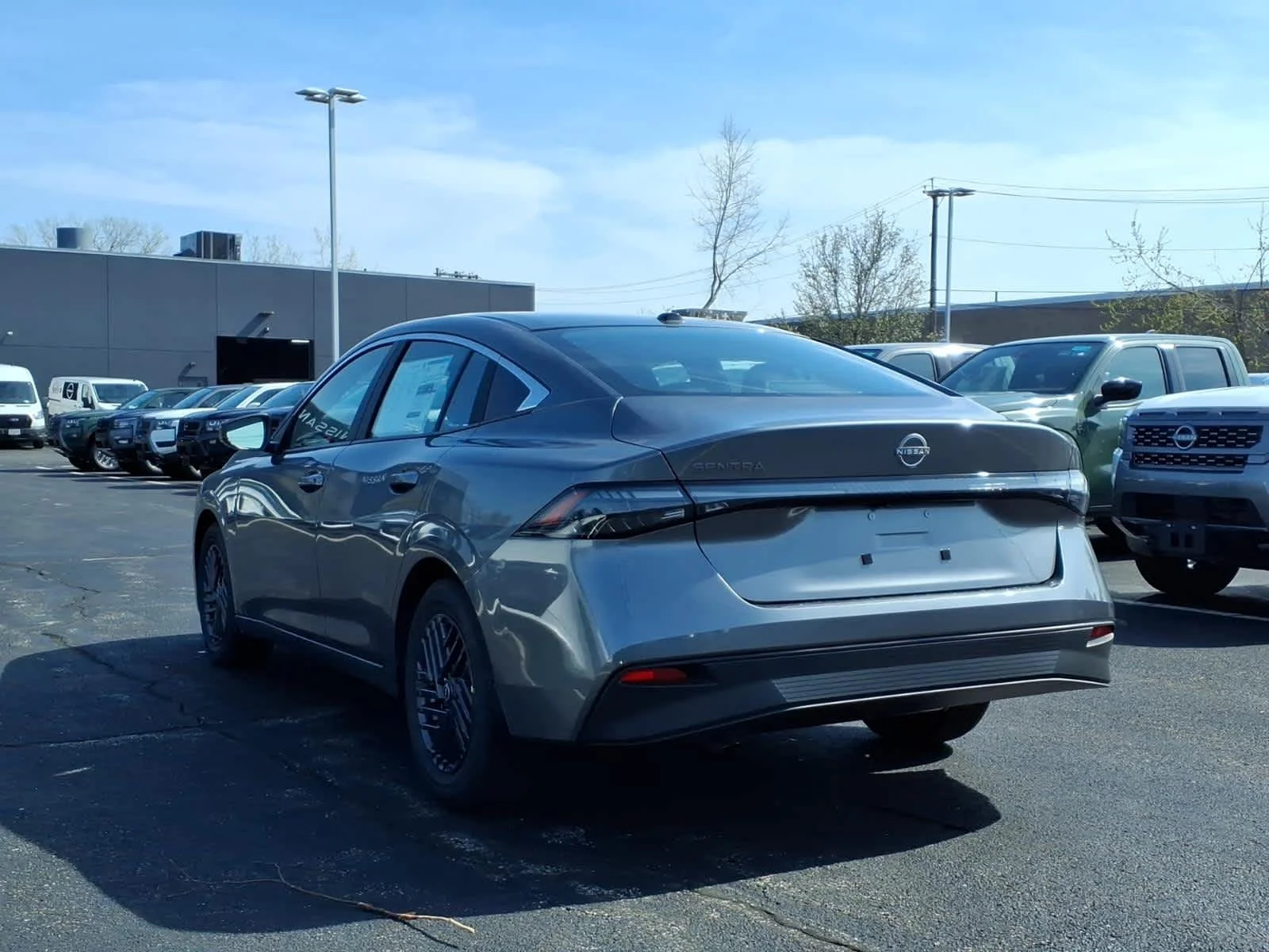New 2026 Gun Metallic Nissan SV image 4