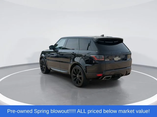 Used 2022 Black Land Rover HST image 6