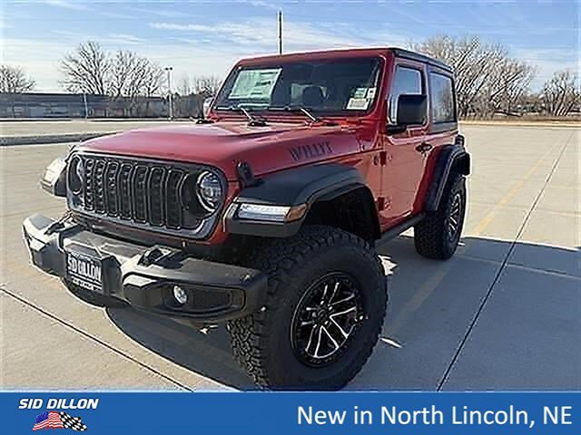 New 2026 Firecracker Red Clearcoat Jeep Willys image 1