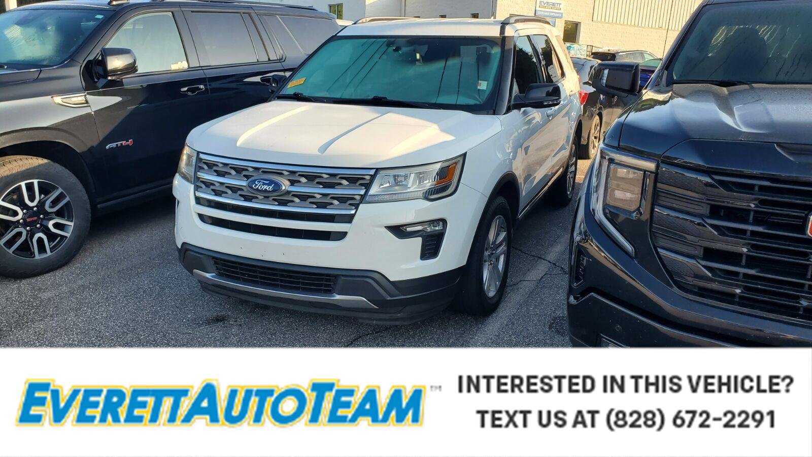 Used 2018 Oxford White Ford XLT image 1