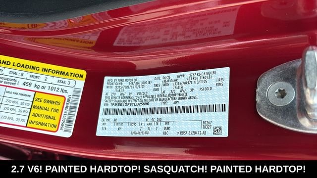 New 2026 Ruby Red Metallic Tinted Clearcoat Ford Heritage Edition image 35