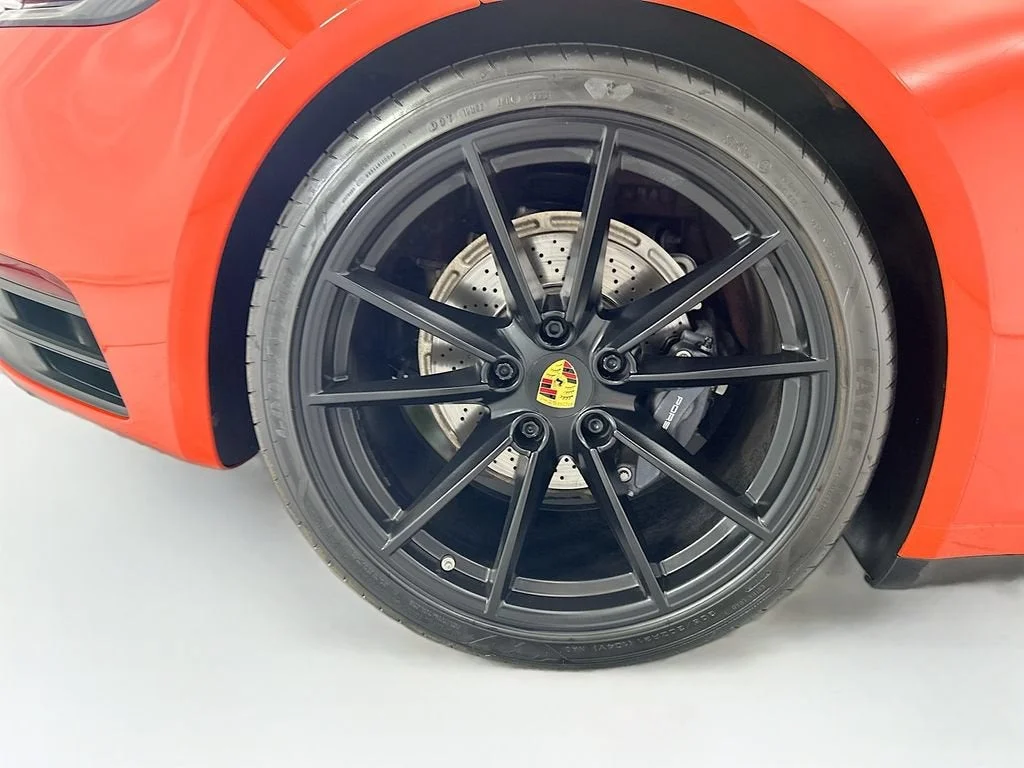 Used 2021 Lava Orange Porsche Carrera image 37