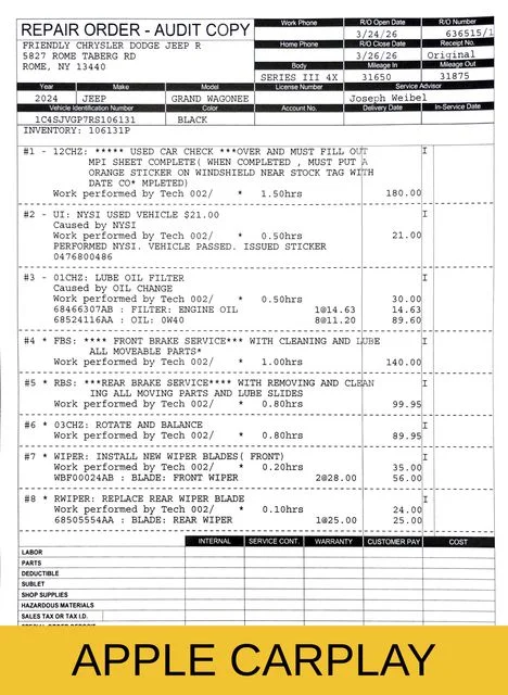 Used 2024 Black Jeep Series III image 3