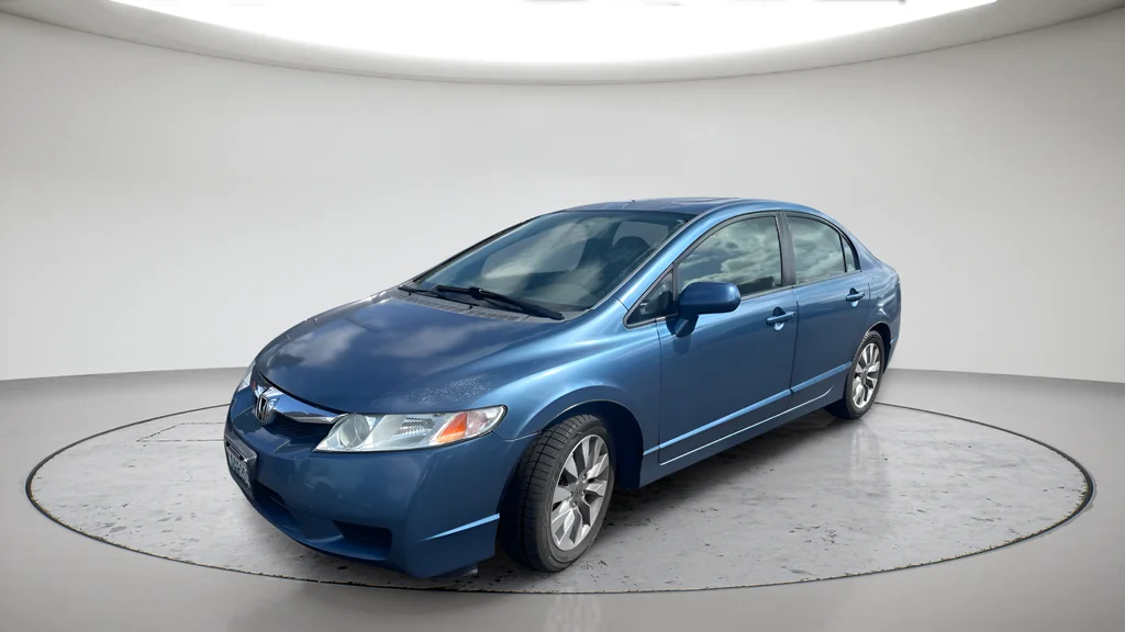 Used 2009 Blue Honda EX image 11