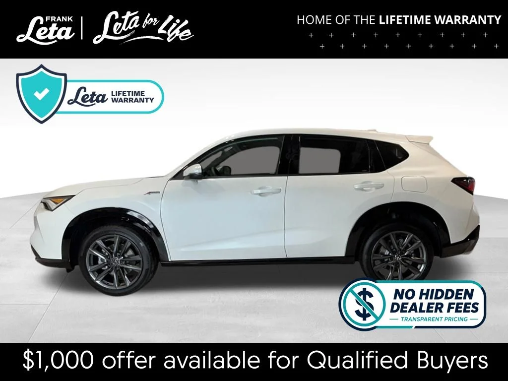 New 2026 Platinum White Pearl Acura A-Spec Package image 2