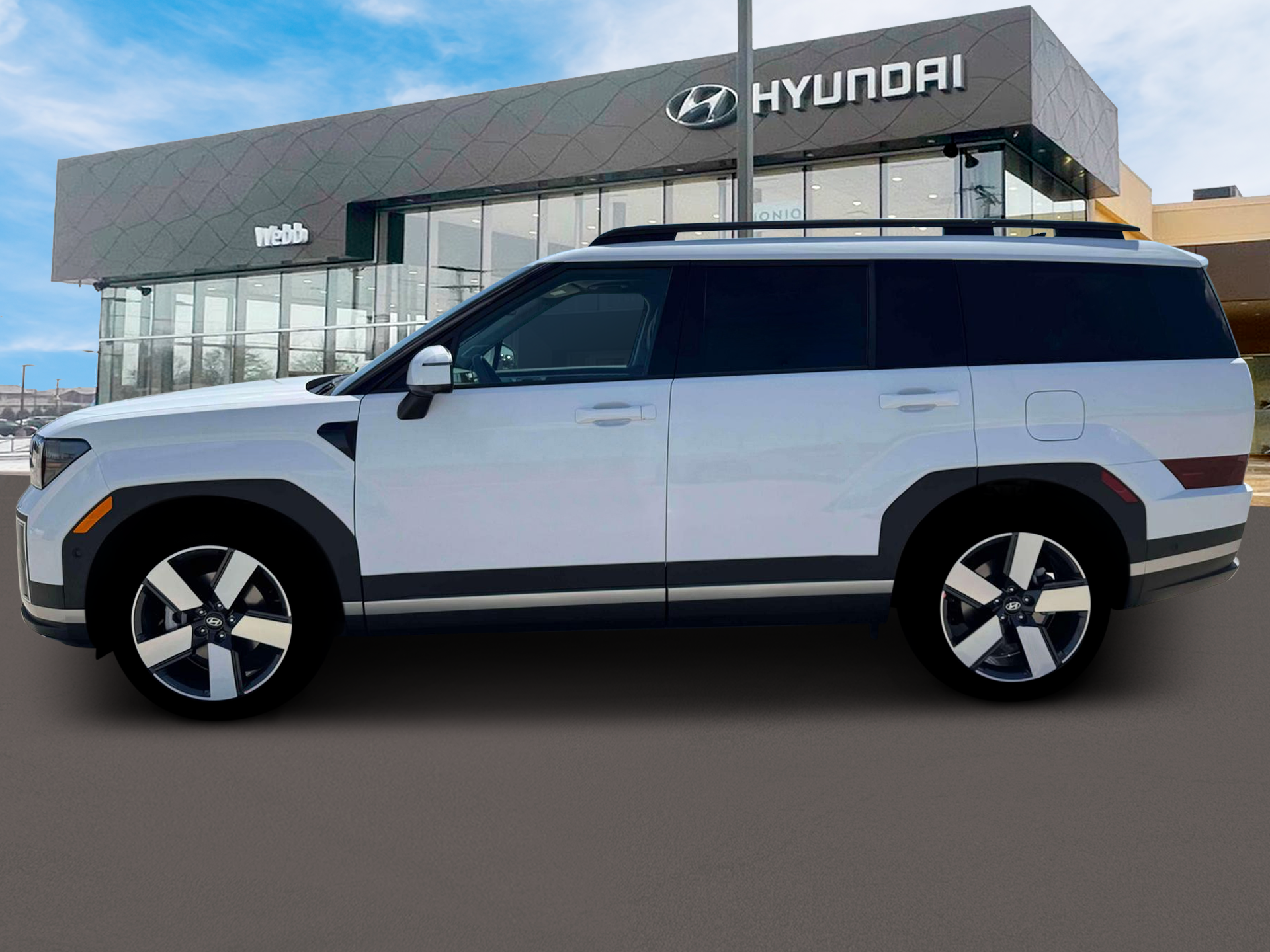 New 2026 White Hyundai Limited AWD image 3