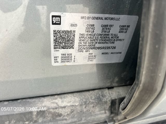 Used 2025 Sterling Gray Metallic Chevrolet LT image 14