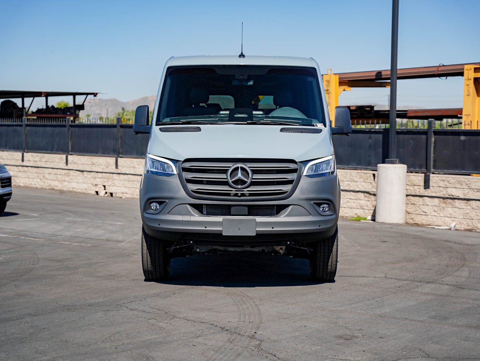 New 2026 Blue Gray Mercedes-Benz 2500 Standard Roof I4 Diesel HO 144 AWD image 2