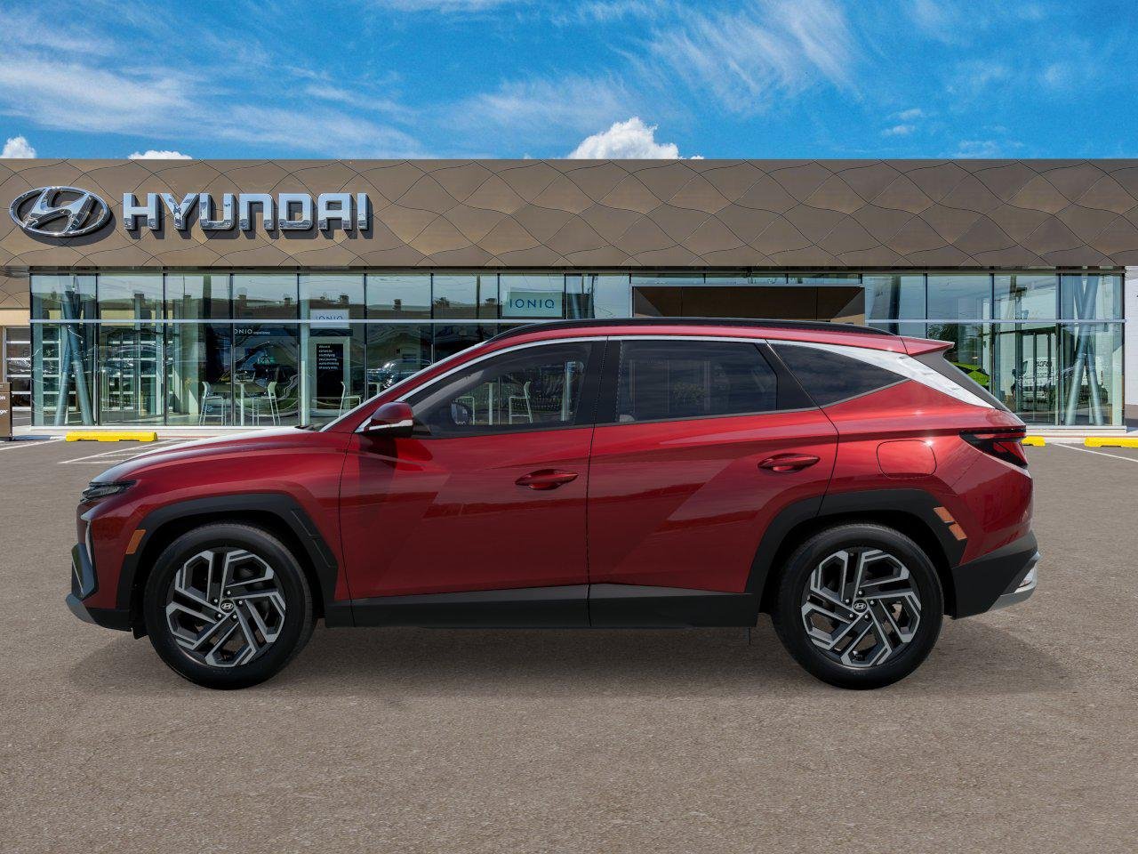 New 2026 Ultimate Red Hyundai SEL Plus AWD image 3