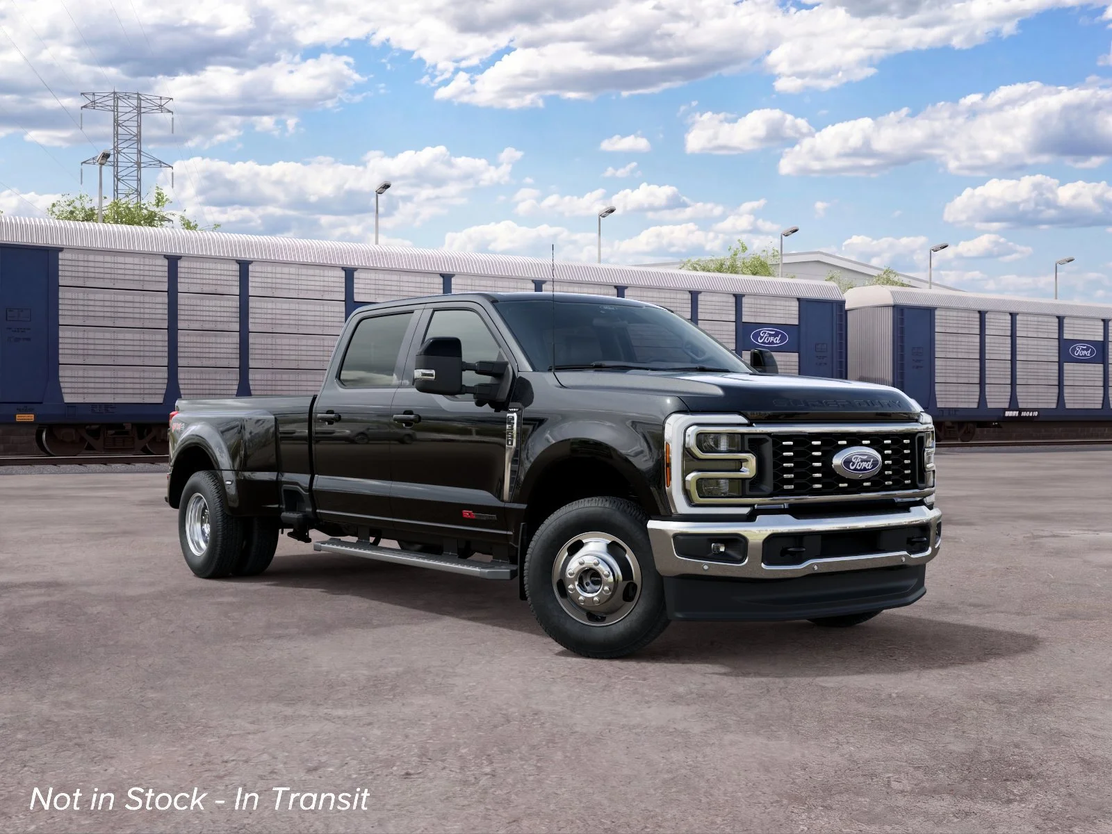 New 2027 Agate Black Metallic Ford LARIAT image 4