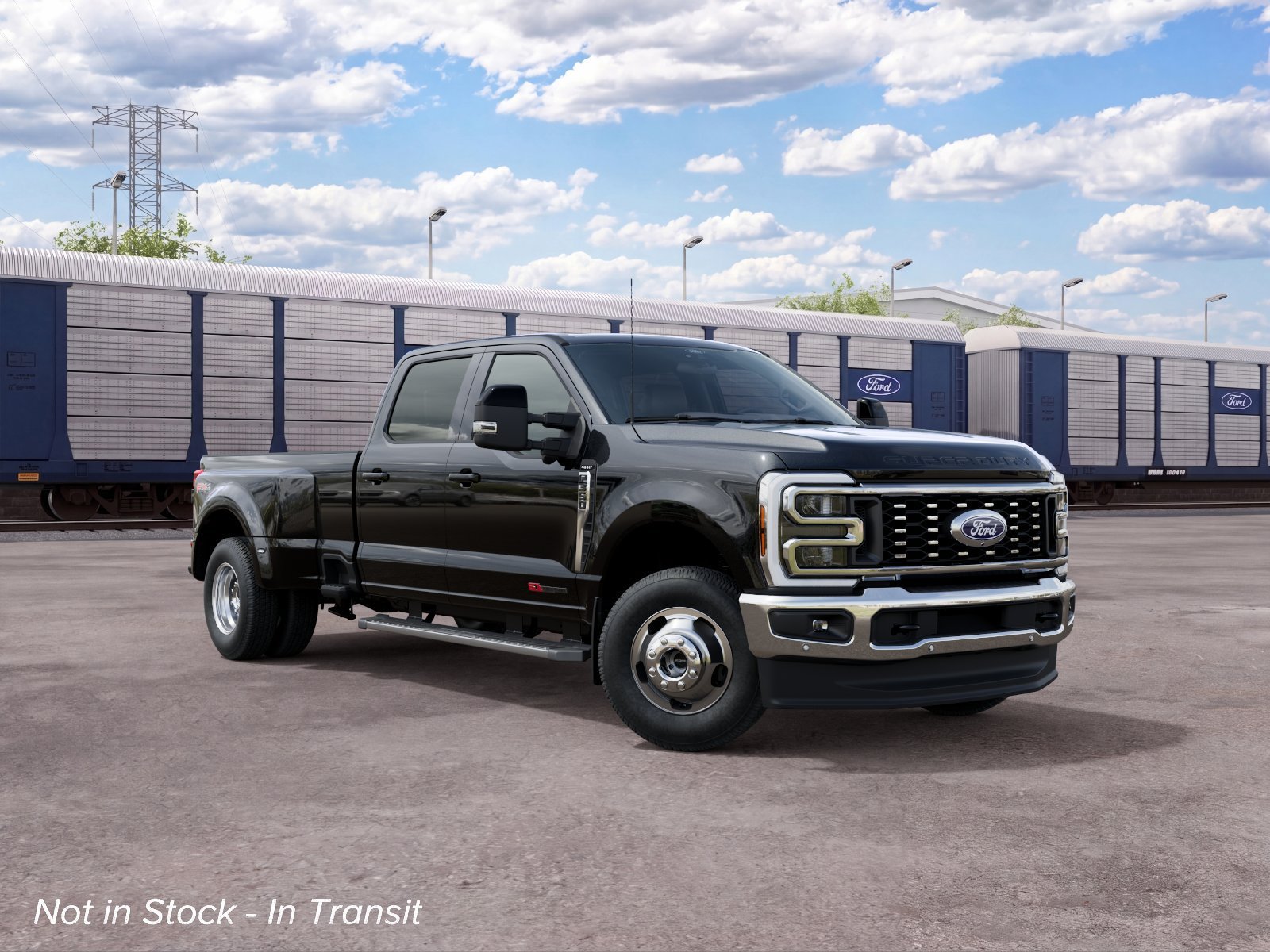 New 2027 Agate Black Metallic Ford LARIAT image 4