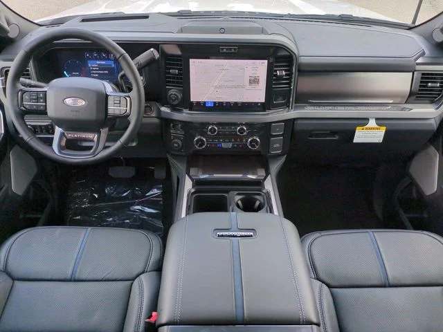 New 2026 Star White Metallic Tri-Coat Ford F-350® Platinum® image 15