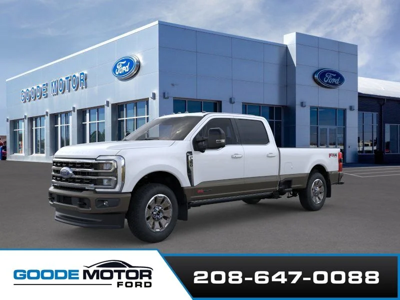 New 2026 Star White Metallic Tri-Coat Ford F-350® King Ranch® image 1