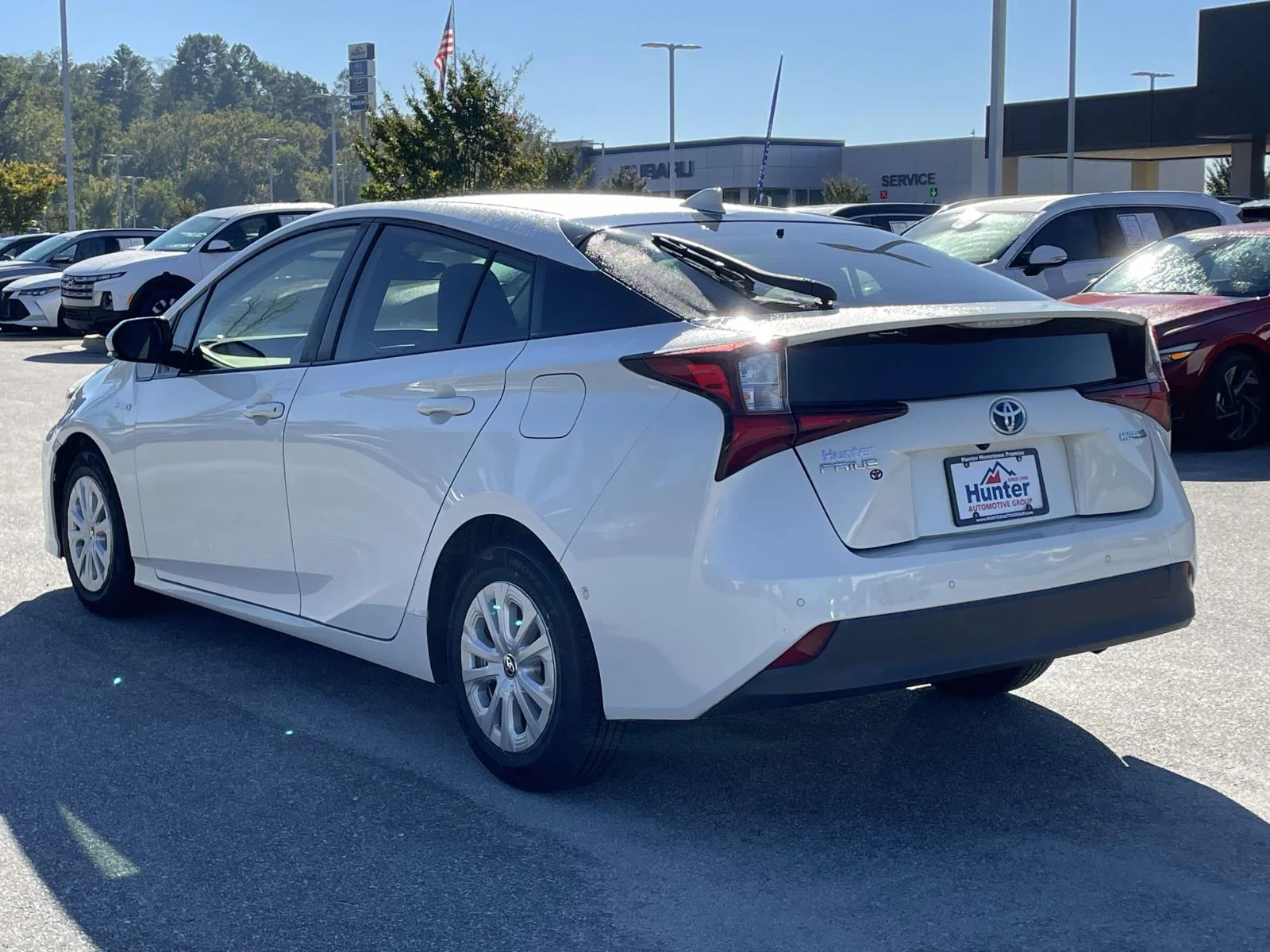 Used 2019 Blizzard Pearl Toyota LE image 25
