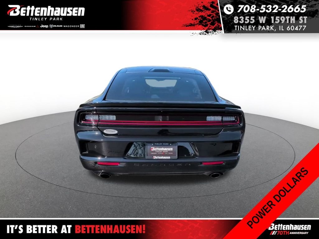 New 2026 Diamond Black Crystal Pearlcoat Dodge R/T Plus image 6