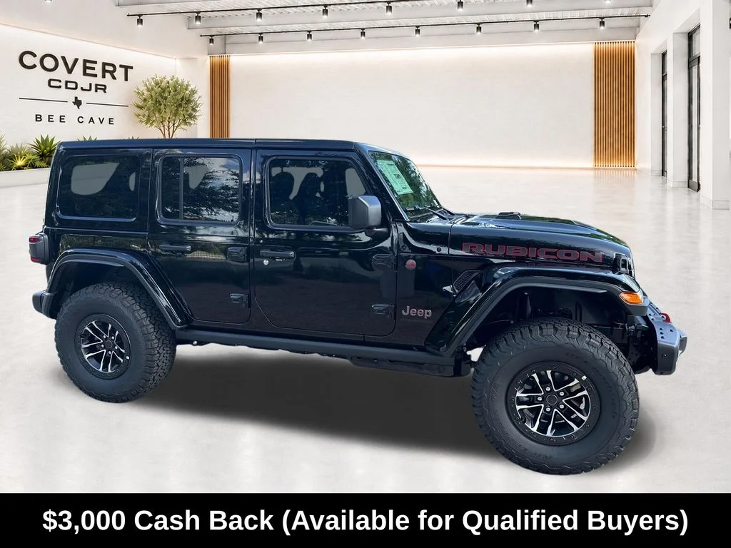 New 2026 Black Jeep Rubicon X image 13