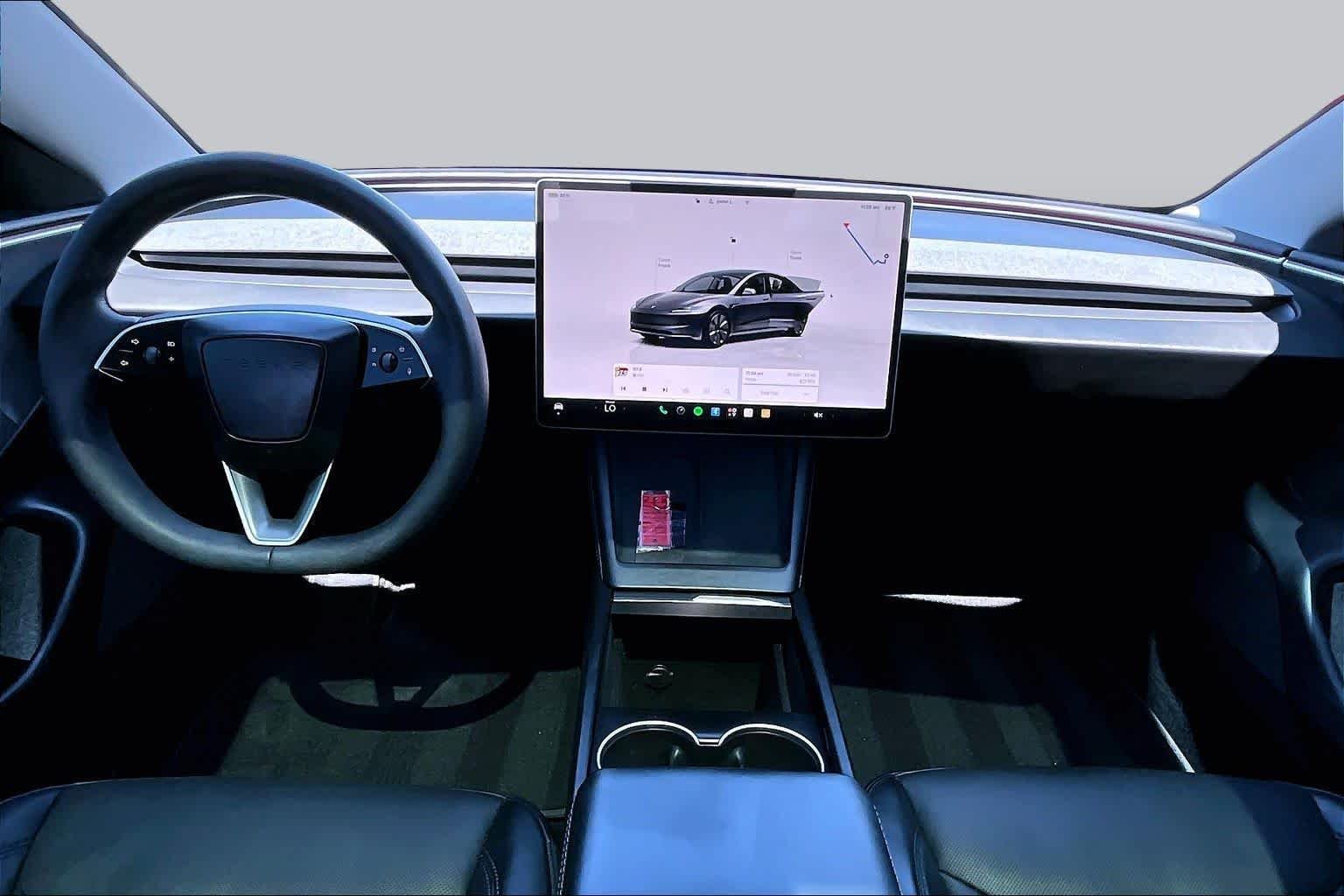 Used 2025 Pearl White Multi-Coat Tesla Long Range image 14