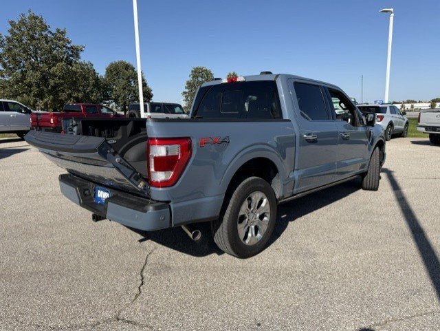 Certified Used 2023 Azure Gray Metallic Ford Platinum image 9