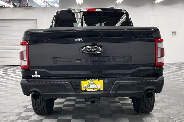 Used 2023 Agate Black Metallic Ford Lariat image 5