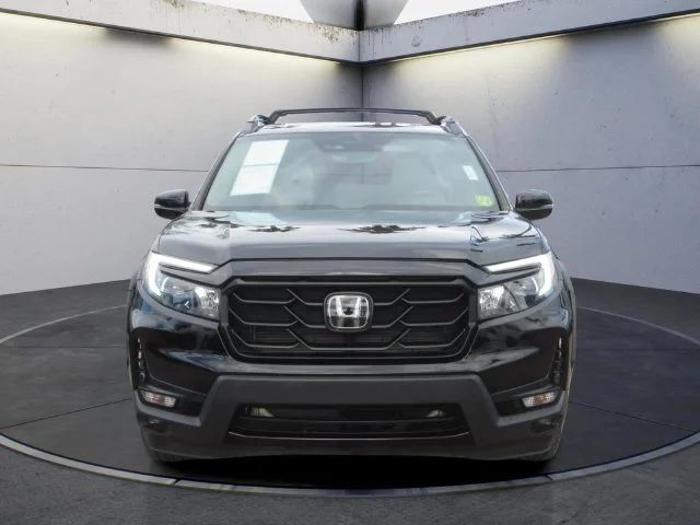 Certified Used 2022 Crystal Black Pearl Honda AWD BLACK EDITION image 3