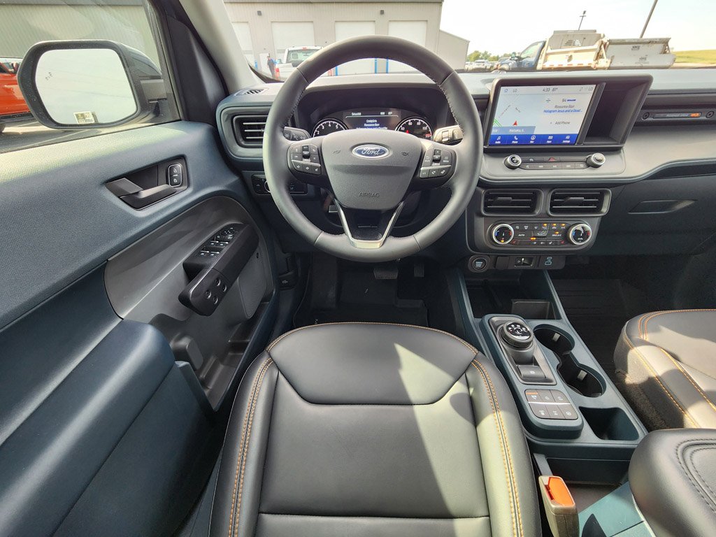 Used 2024 Azure Gray Metallic Tri-Coat Ford LARIAT Advanced image 25