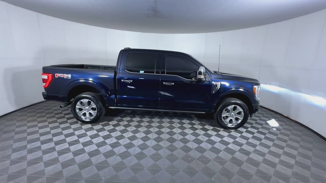 Used 2022 Antimatter Blue Metallic Ford Platinum image 9