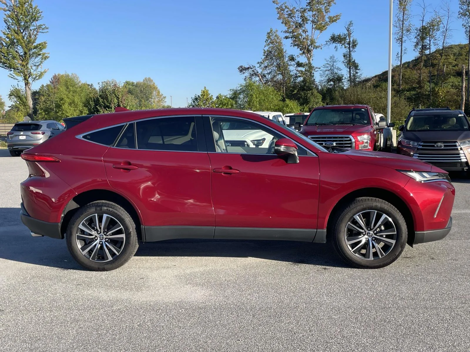 Used 2024 Ruby Flare Pearl Toyota LE image 28