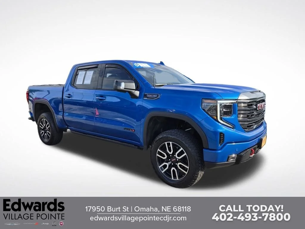 Used 2024 Blue GMC AT4 image 1