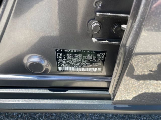 Certified Used 2023 Modern Steel Metallic Honda AWD LX image 56