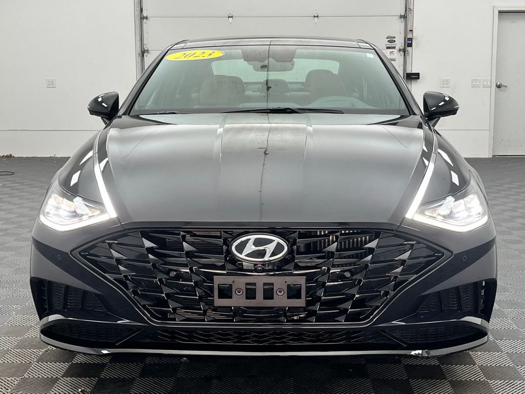 Used 2023 Carbon Blue Hyundai Limited image 14