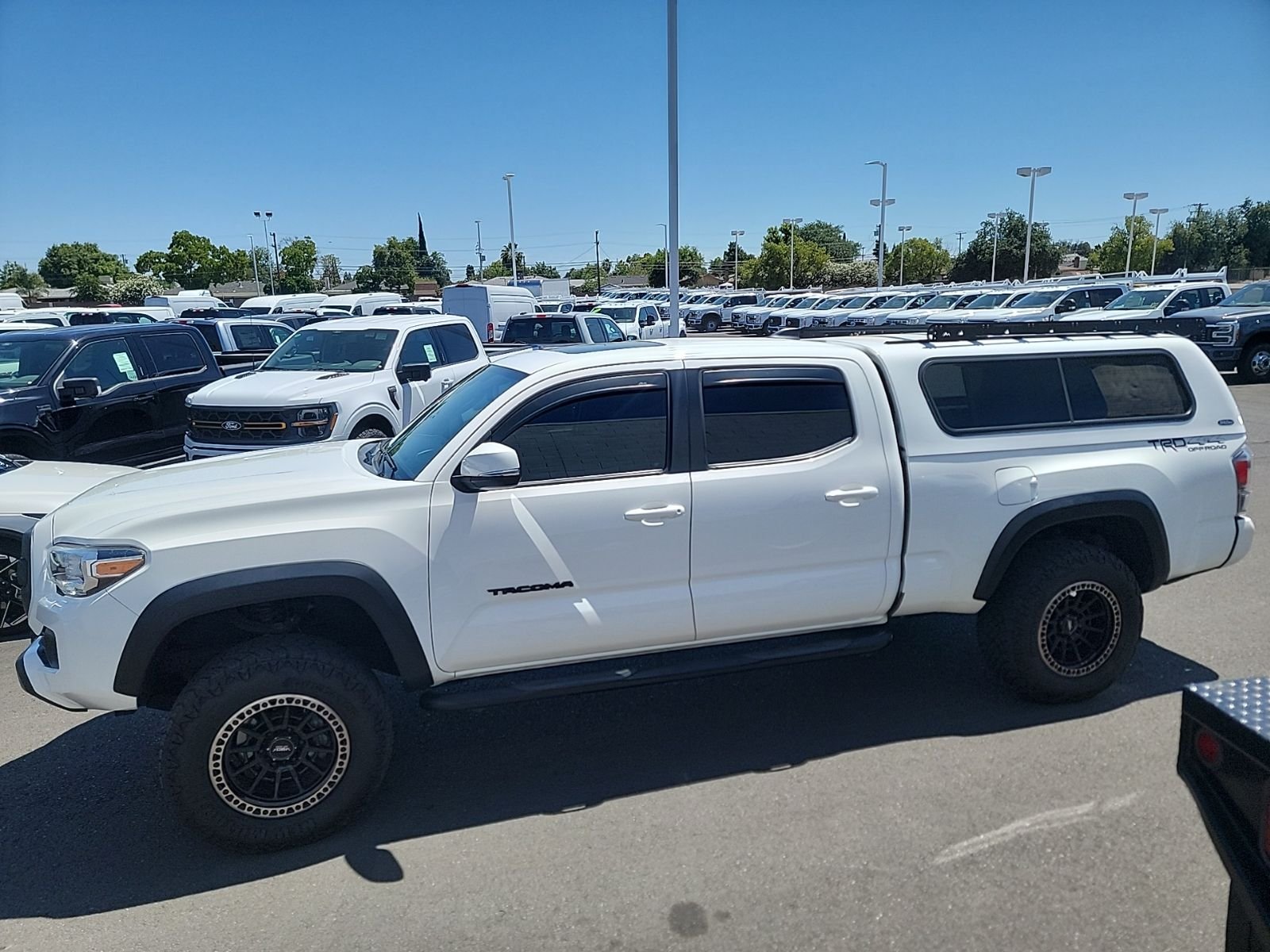 Used 2021 White Toyota TRD Off-Road image 5