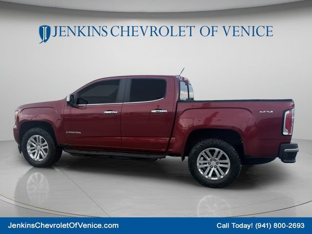 Used 2018 RED QUARTZ TINTCOAT GMC 4WD SLT image 8