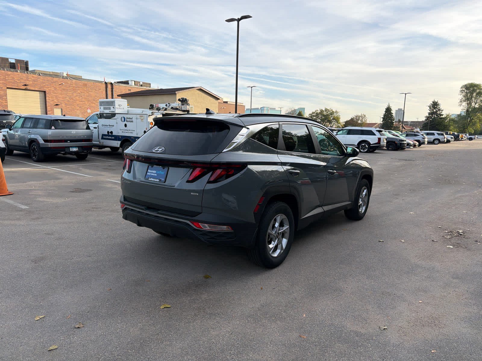 Certified Used 2024 Hampton Gray Hyundai SEL image 2