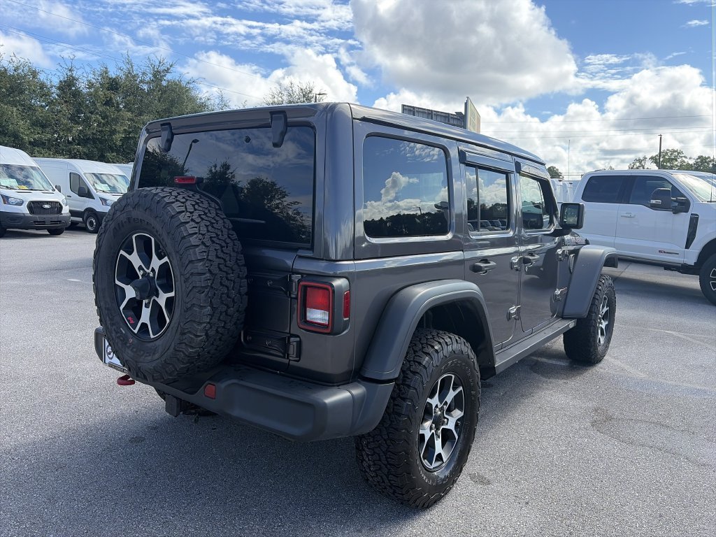 Used 2021 Granite Crystal Clearcoat Metallic Jeep Unlimited Rubicon image 7