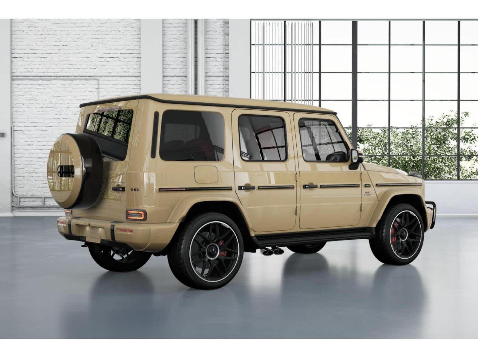 New 2027 MANUFAKTUR Desert Sand non-metallic Mercedes-Benz AMG® G 63 SUV image 19