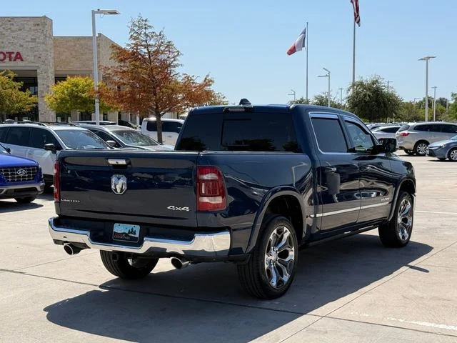 Used 2022 Patriot Blue Pearlcoat Ram Limited image 4