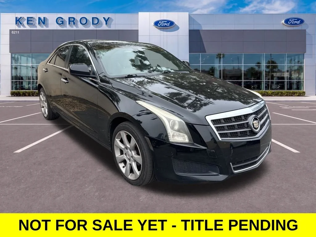 Used 2013 Black Cadillac 2.0L Turbo image 1